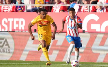 Жирона и Барселона играят при резултат 1 2 в каталунското дерби