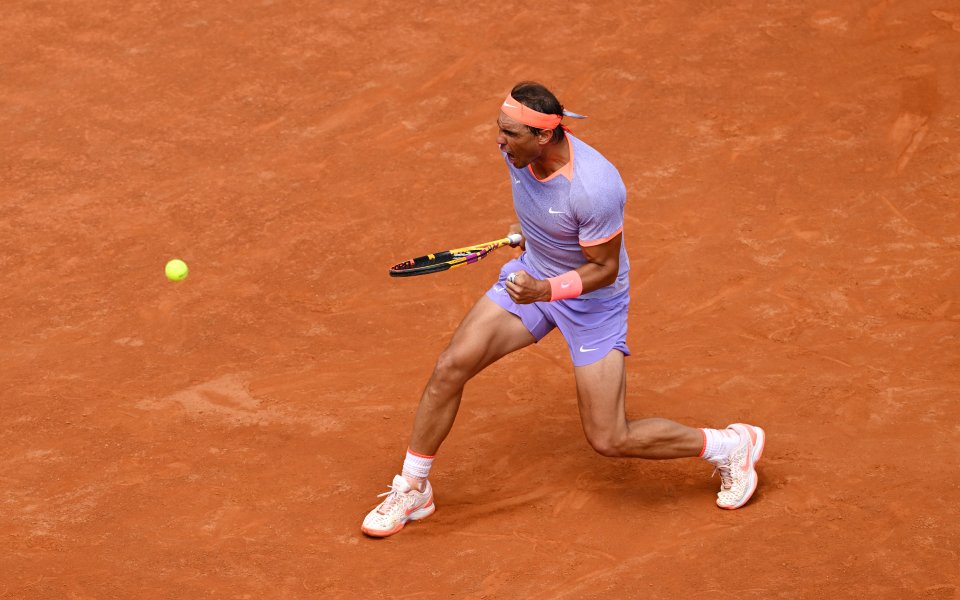 Зизу Бергс - Рафаел Надал 1:2 сета / ATP 1000, Рим, първи кръг, 09.05.2024 г.