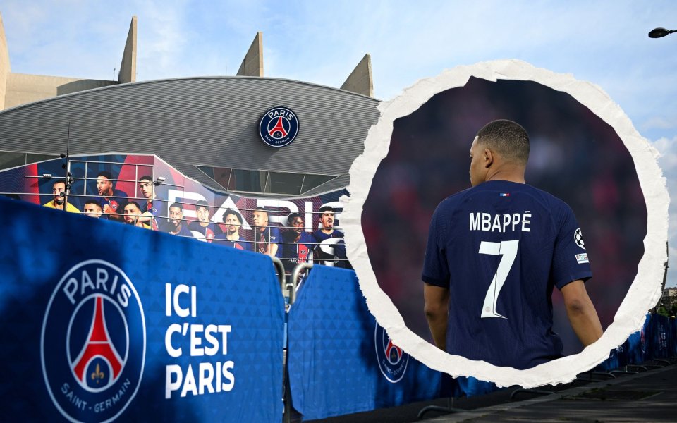 Нападателят на Пари Сен Жермен Килиан Мбапе не взе участие