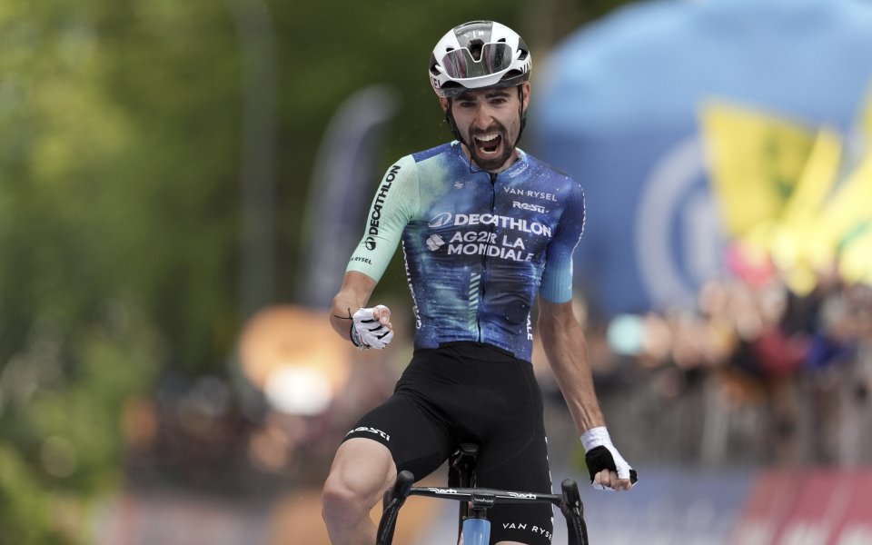 Французин спечели десетия етап от Обиколката на Италия