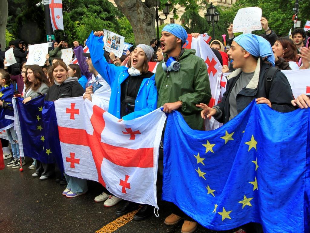 Европейската комисия упрекна Грузия за новоприетия закон за чуждестранно влияние,