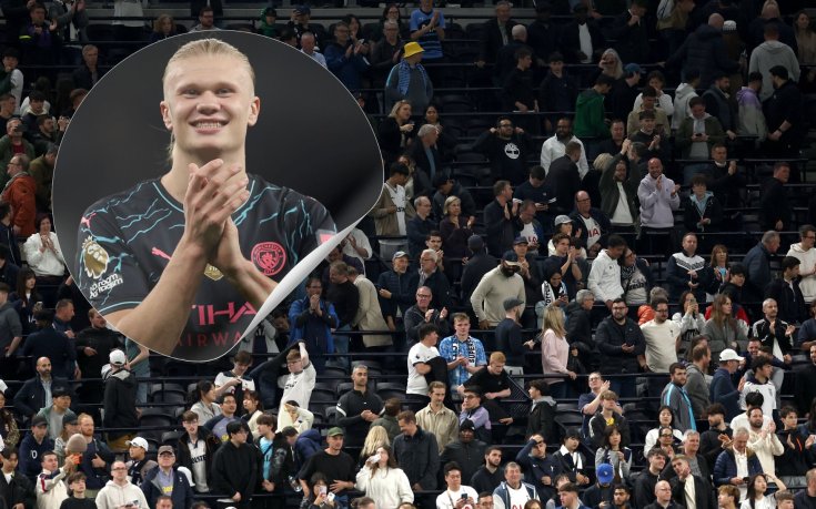 Фенове на Тотнъм скандирали срещу Арсенал при всеки гол на Халанд