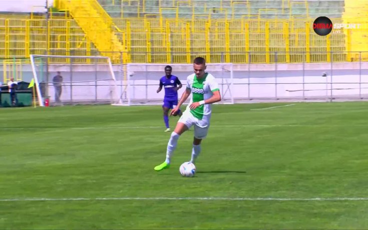 Пирин - Етър 1:0 /първо полувреме/