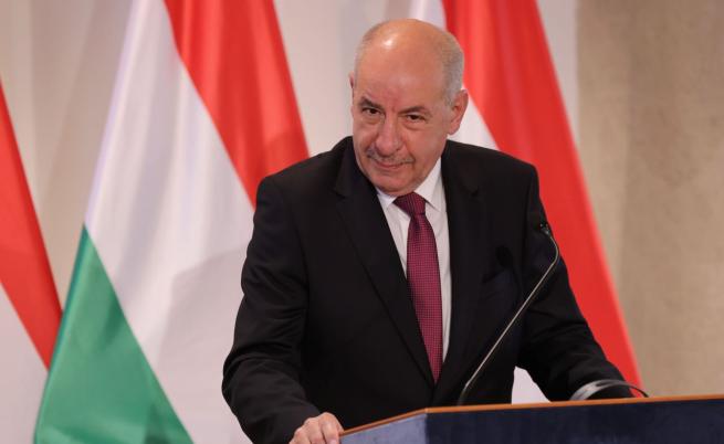 Президентът на Унгария Тамаш Шуйок на официално посещение в България Президентът на Унгария Тамаш Шуйок на официално посещение в България