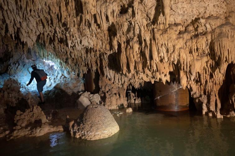 Проект за влакова линия руши древни пещери в Мексико