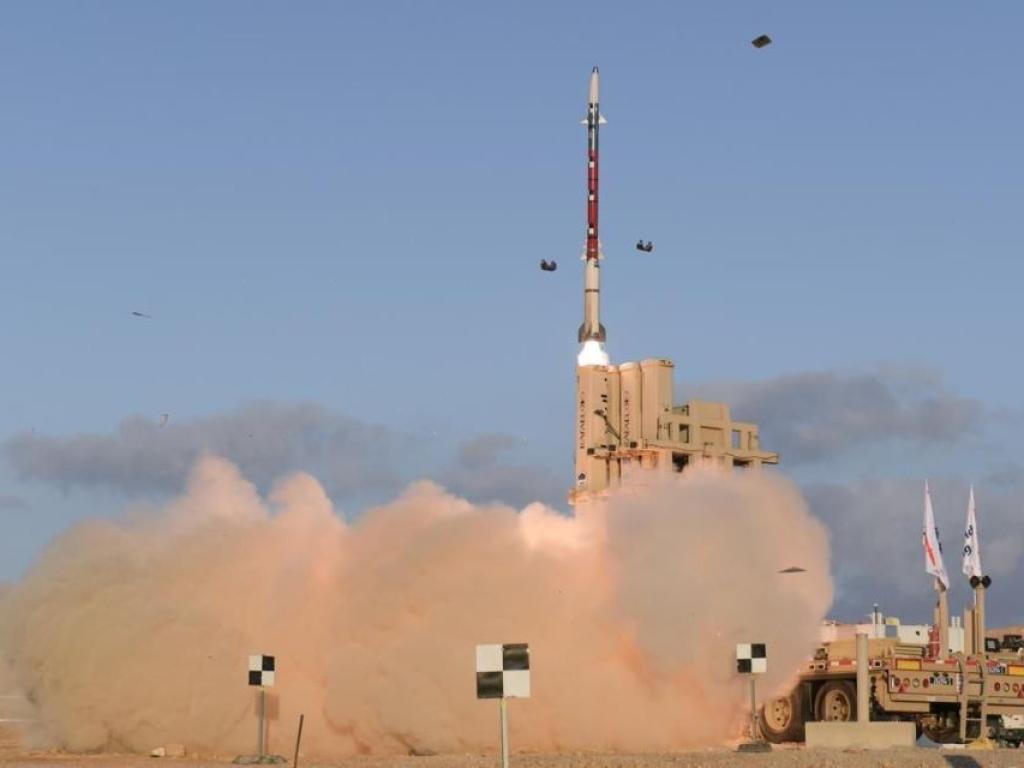 Израелската армия е използвала противобалистична ракета Ароу Arrow за да