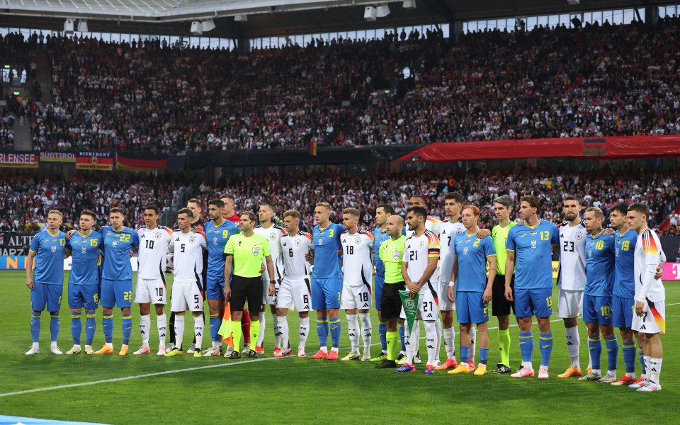 Отборите на Германия и Украйна не успяха да се победят