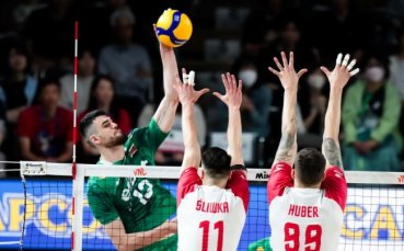 Ново поражение за България в Лигата на нациите по волейбол