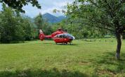 Румънско семейство е транспортирано с хеликоптер от Враца до болница в Букурещ