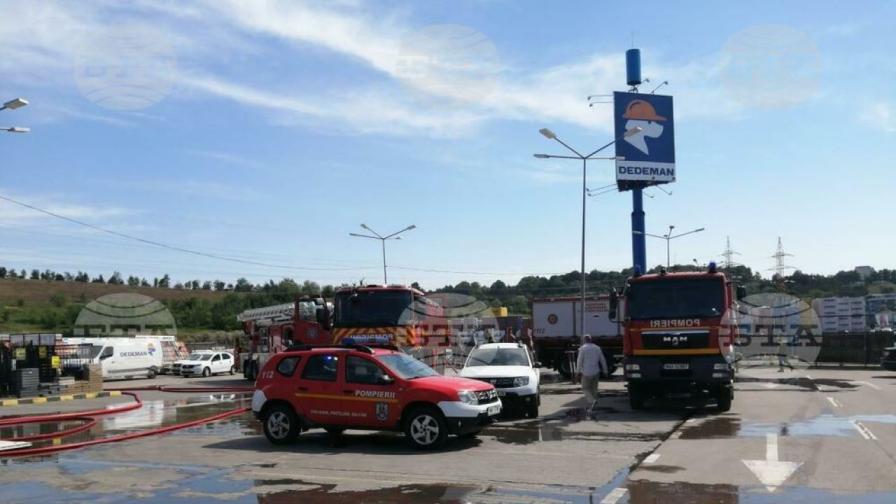 Експлозия в търговски център в Румъния