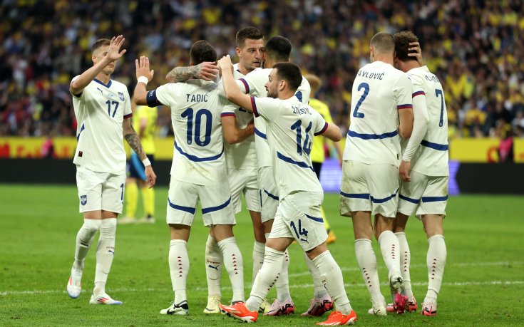Сърбия помрачи сбогуването на Златан с Швеция и загря за UEFA EURO 2024 (снимки)