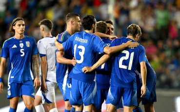 Националният отбор на Италия постигна минимална победа с 1 0 над
