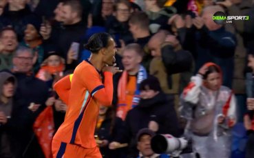 Върджил ван Дайк удвои аванса на Нидерландия