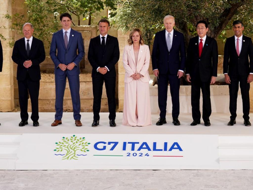 Ежегодната среща на върха на Г 7 на която се събират