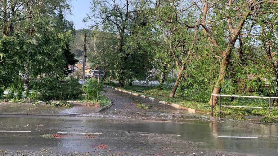 "Невиждано бедствие": Бурята в Казанлъшко нанесе огромни щети