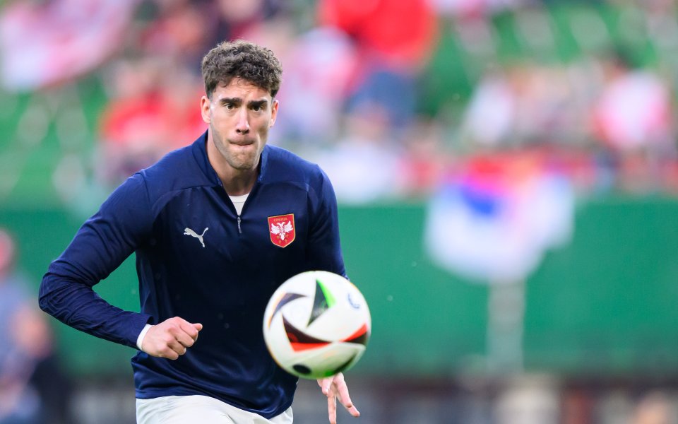 Нападателят на Сърбия и Ювентус – Душан Влахович, говори на