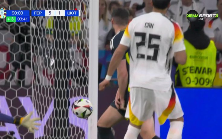 Германия - Шотландия 5:1 /репортаж/