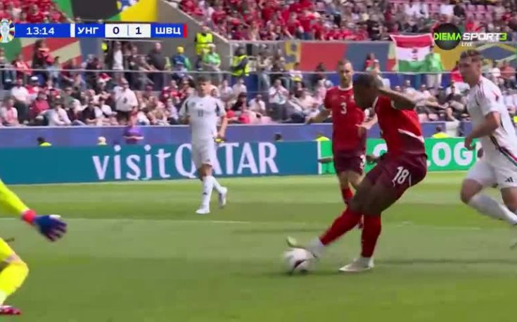 Мечтан дебют! Дуа от Лудогорец с гол на UEFA EURO 2024 (видео)