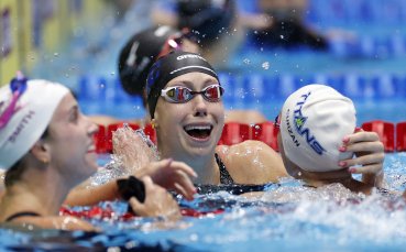 Американка подобри световния рекорд на 100 метра бътерфлай (видео)