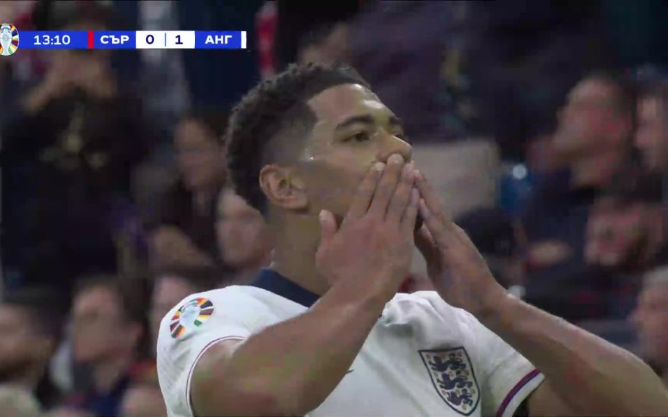 Англичаните разиграха постепенно в двубоя от група С на UEFA