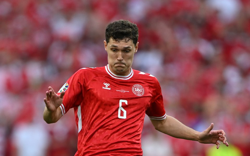 Защитникът на Дания - Андреас Кристенсен, демонстрира изключителна прецизност в