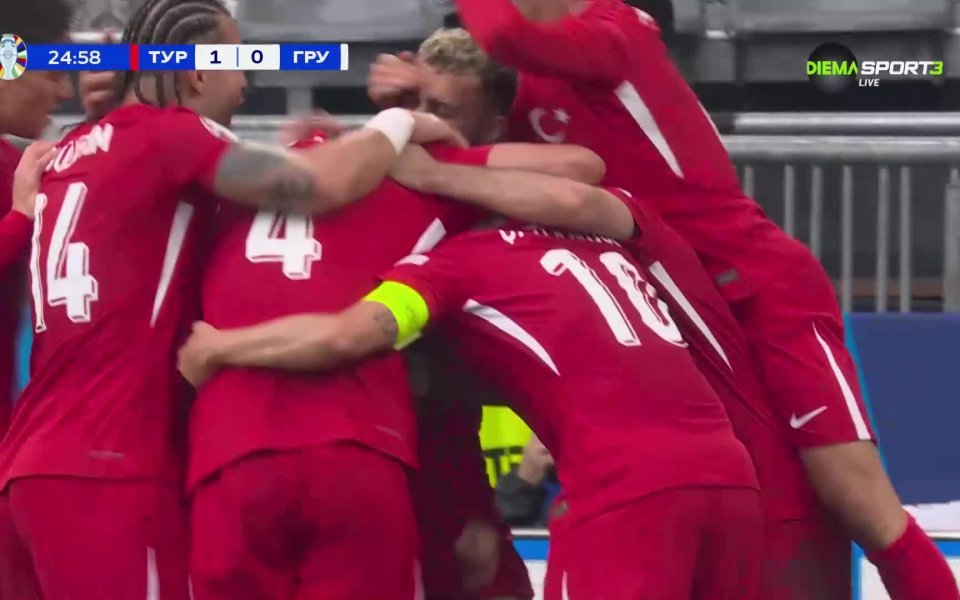 В 25-ата минута Турция поведе в резултата, и то по