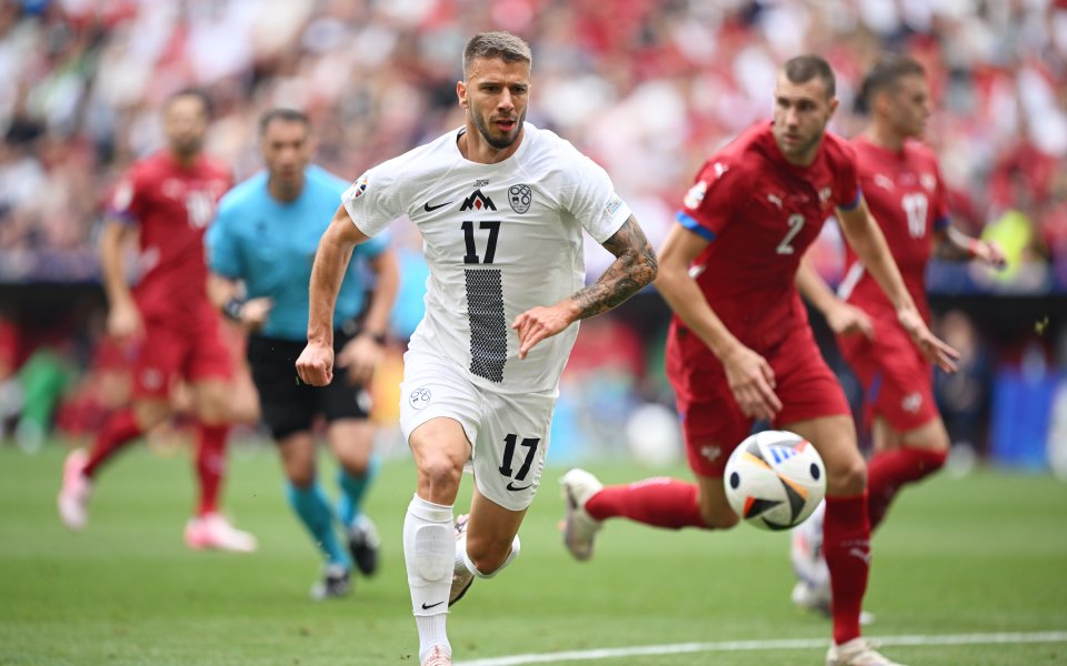 Словения и Сърбия играят при резултат 0:0 в мач от