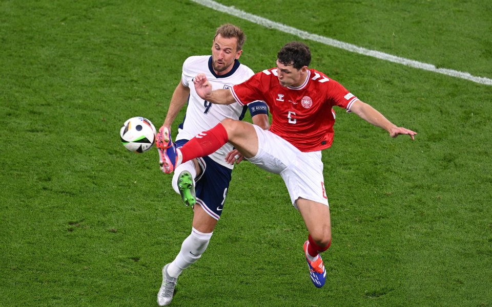Дания - Англия 1:1 / UEFA EURO 2024, група C, втори кръг, 20.06.2024 г.