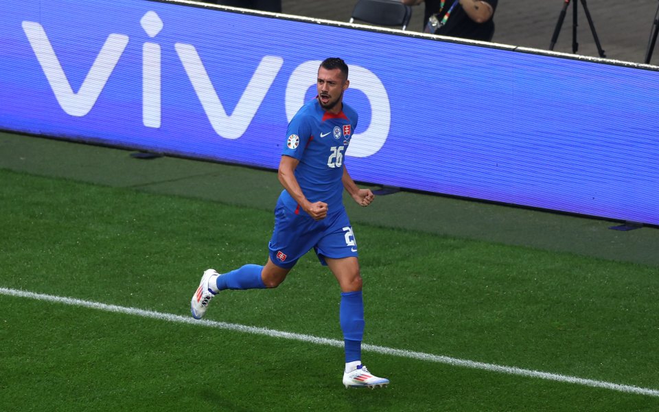 Словакът Иван Шранц е вторият играч, който отбелязва гол в