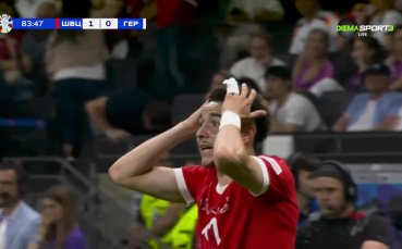 Отмениха гол на Швейцария срещу Германия (видео)