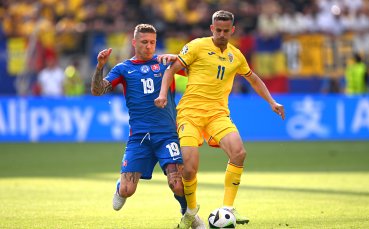 Словакия и Румъния играят при резултат 1 1 в решителен мач