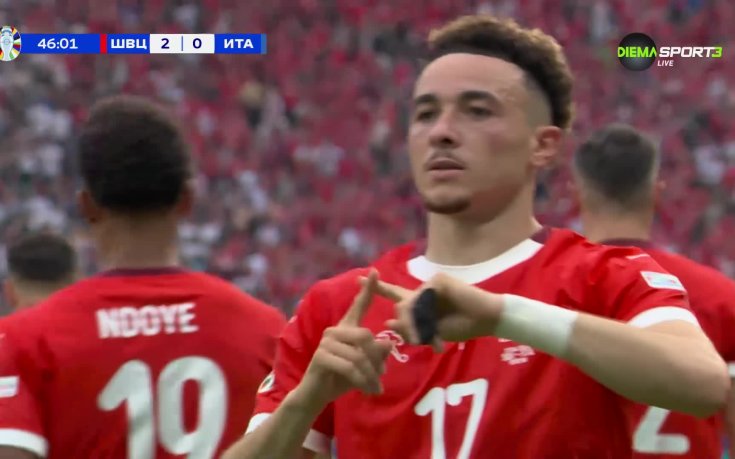 Швейцария - Италия 2:0 /репортаж/