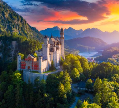 Германия е дом на красиви замъци  имения и резиденции на