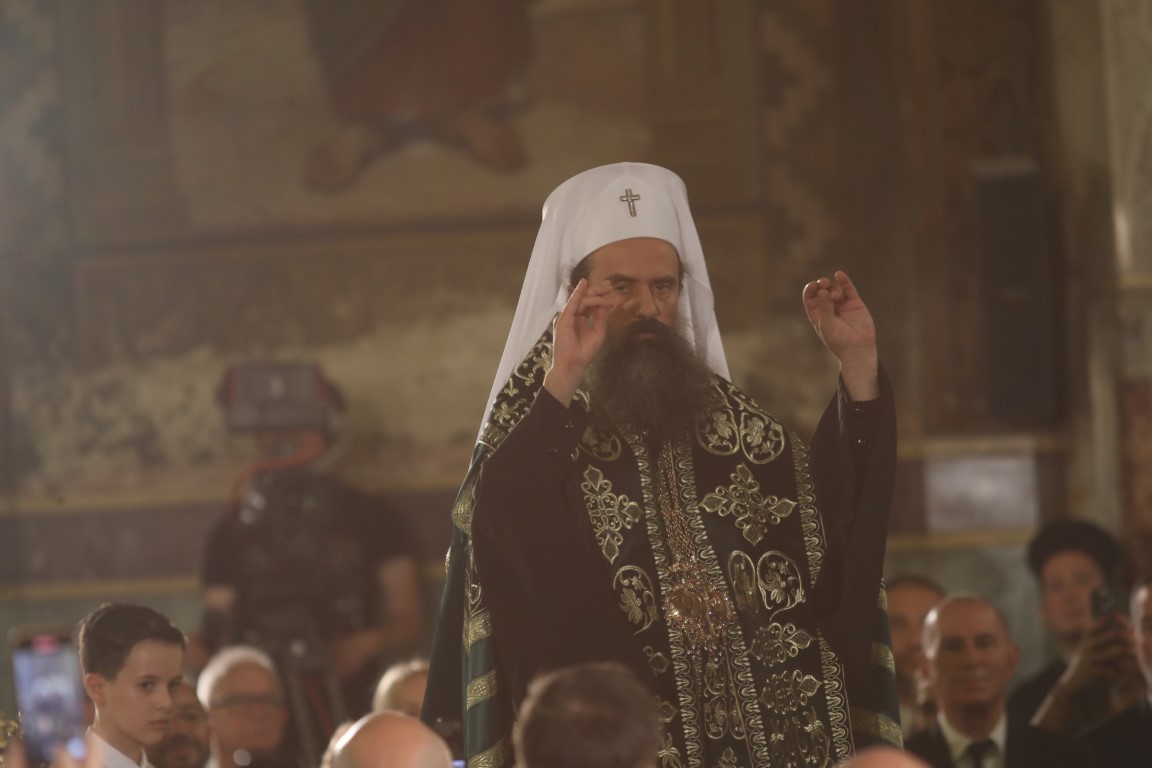 <p>Новият патриарх на България Даниил Видински.</p>
