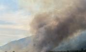 Голям пожар бушува край Мъглиж