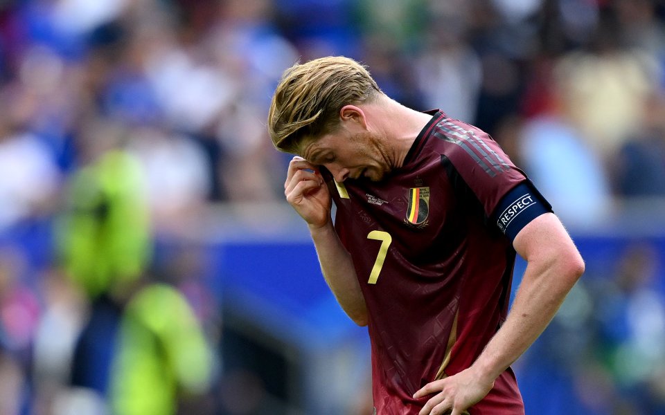 Голямата звезда на Белгия – Кевин Де Бройне, не успя