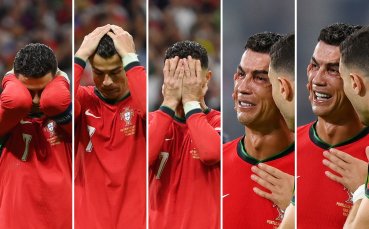 Звездата на националния отбор на Португалия Кристиано Роналдо се качи