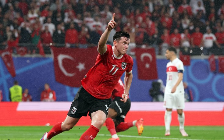 Резервата Грегорич върна надеждите на Австрия срещу Турция (видео)