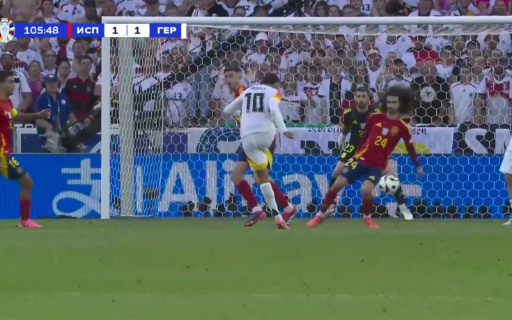 ВАР поряза много тежко Германия на UEFA EURO 2024 (видео)