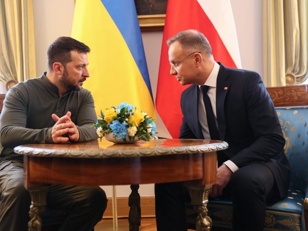 Украинският президент Володимир Зеленски и полският премиер Доналд Туск подписаха