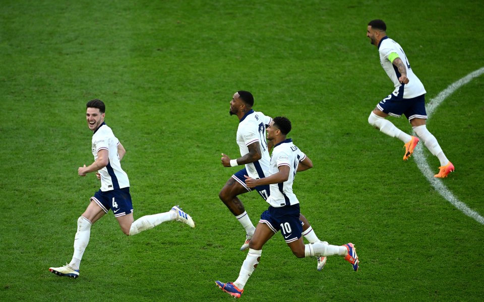 Звездата на Англия Деклан Райс е пробягал най-голямо разстояние на