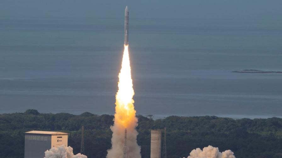 <p>Историческо: Европейска&nbsp;ракета&nbsp;изведе успешно сателити в орбита</p>