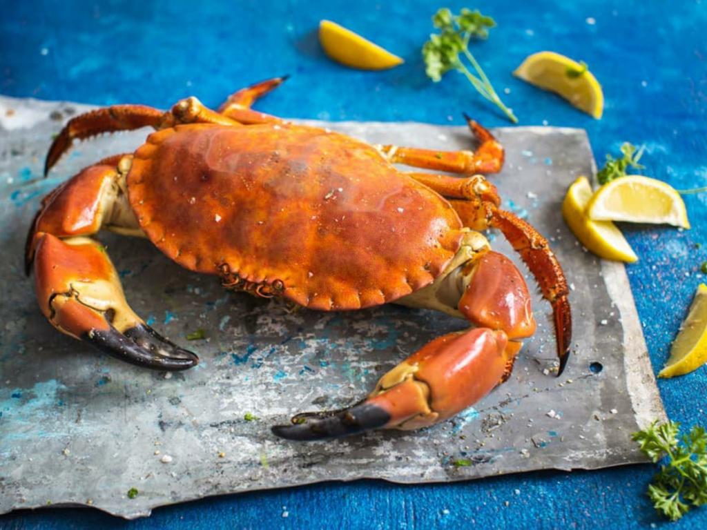 Мъж който събира инвазивен вид раци смята че яденето им