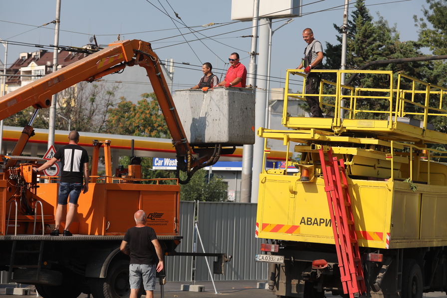 <p>Започна реконструкцията на ул. &quot;Опълченска&quot; в София</p>