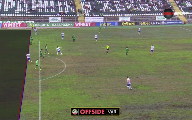Втори гол на Ахмед Ахмедов бе отменен заради засада