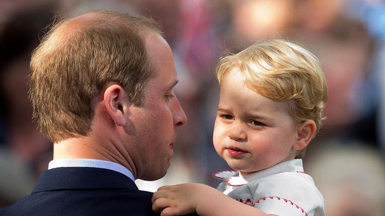  Баща и наследник: Принц Джордж и принц Уилям 