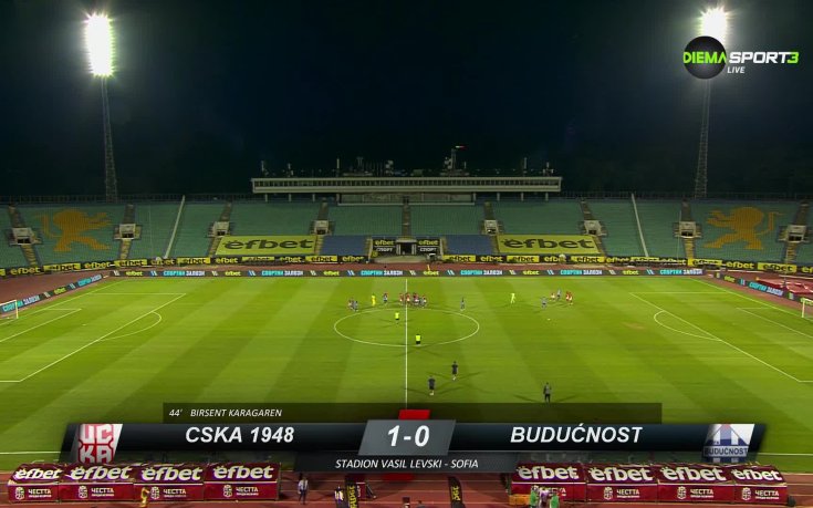 ЦСКА 1948 - Будучност 1:0 /репортаж/