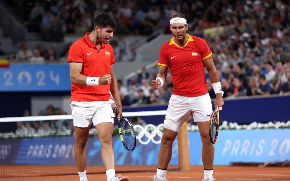 Рафаел Надал и Карлос Алкарас стартираха убедително в турнира по