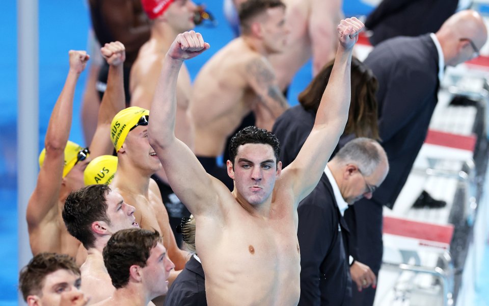 Мъжката щафета на 4 по 100 метра свободен стил донесе