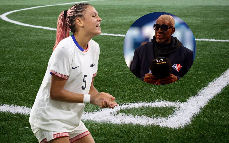 Освен че е добра с топка в краката, Тринити излъчва